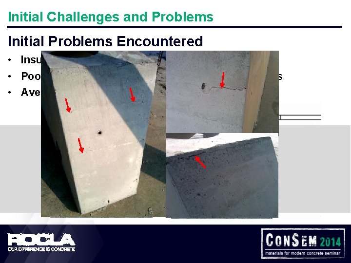 Initial Challenges and Problems Initial Problems Encountered • Insufficient Mixing Energy • Poor Repeatability