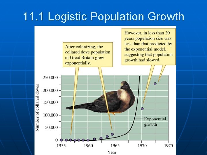 11. 1 Logistic Population Growth 