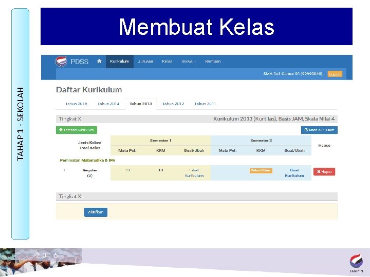 TAHAP 1 - SEKOLAH Membuat Kelas 