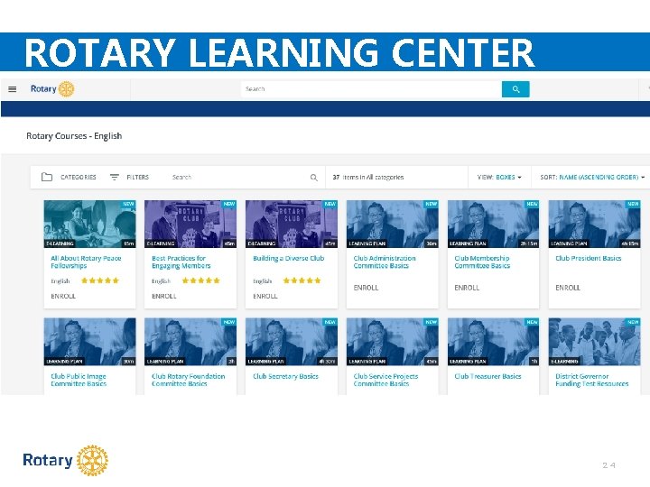 ROTARY LEARNING CENTER 24 