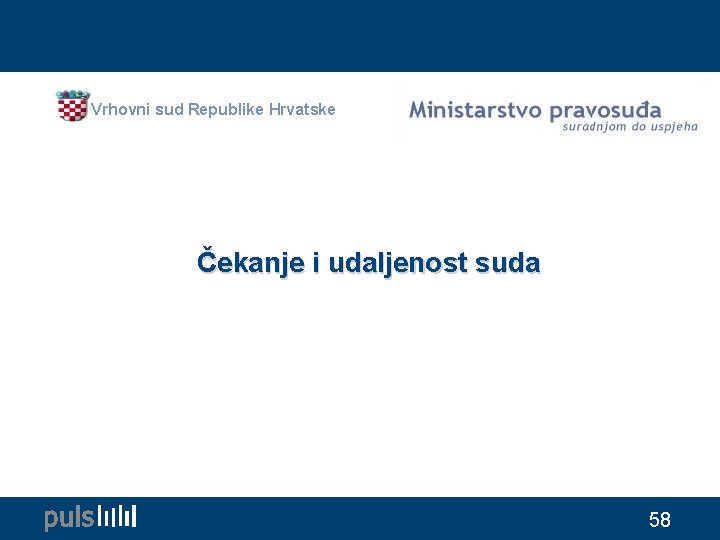 Vrhovni sud Republike Hrvatske Čekanje i udaljenost suda 58 