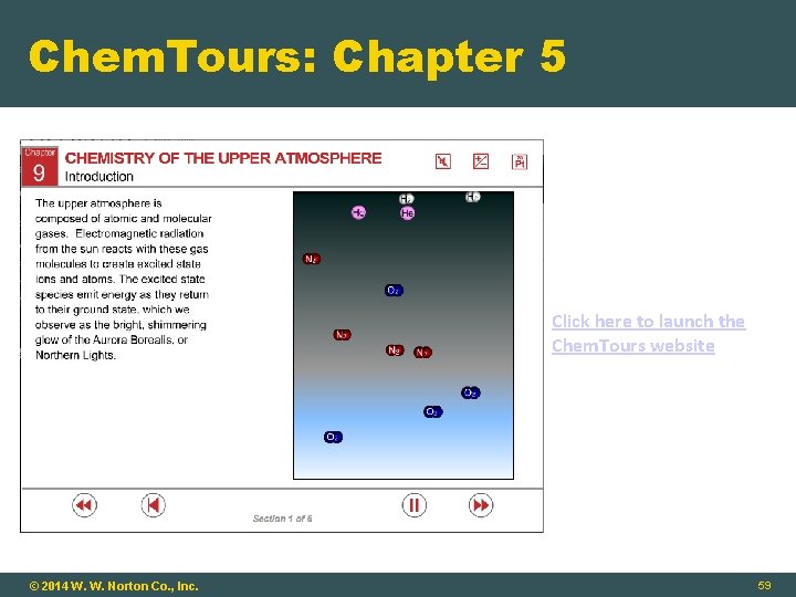 Chem. Tours: Chapter 5 Click here to launch the Chem. Tours website © 2014