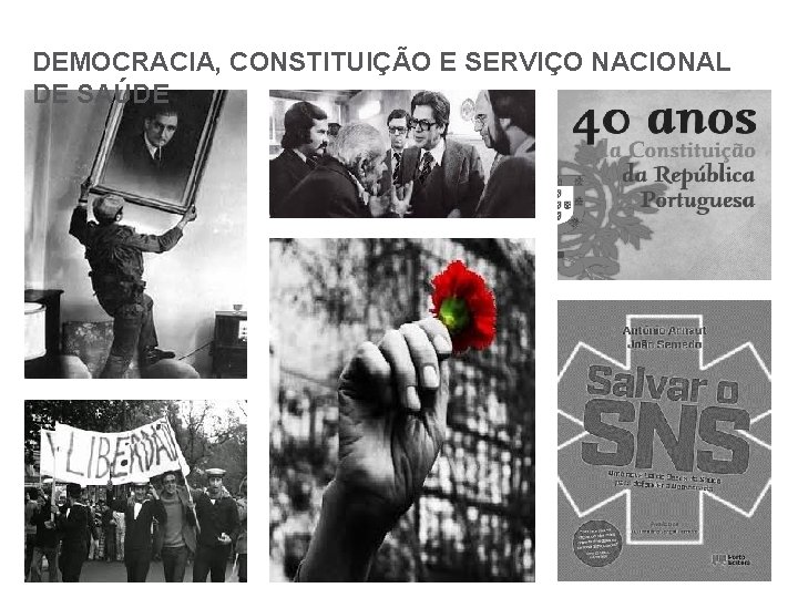 DEMOCRACIA, CONSTITUIÇÃO E SERVIÇO NACIONAL DE SAÚDE 