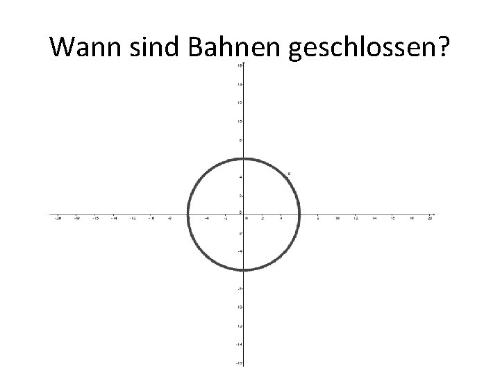 Wann sind Bahnen geschlossen? 