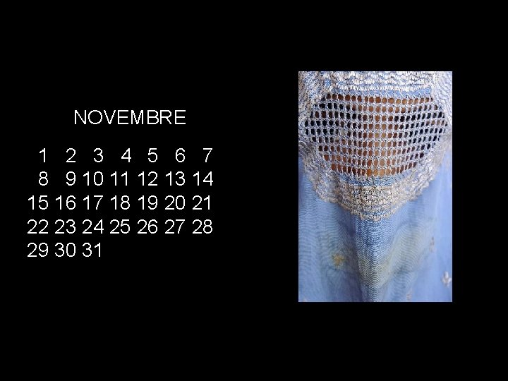 NOVEMBRE 01 02 03 04 05 06 07 08 09 10 11 12 13