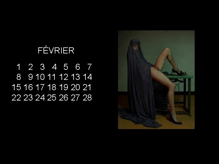 FÉVRIER 01 02 03 04 05 06 07 08 09 10 11 12 13