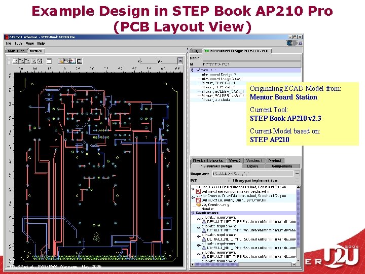 Example Design in STEP Book AP 210 Pro (PCB Layout View) Originating ECAD Model