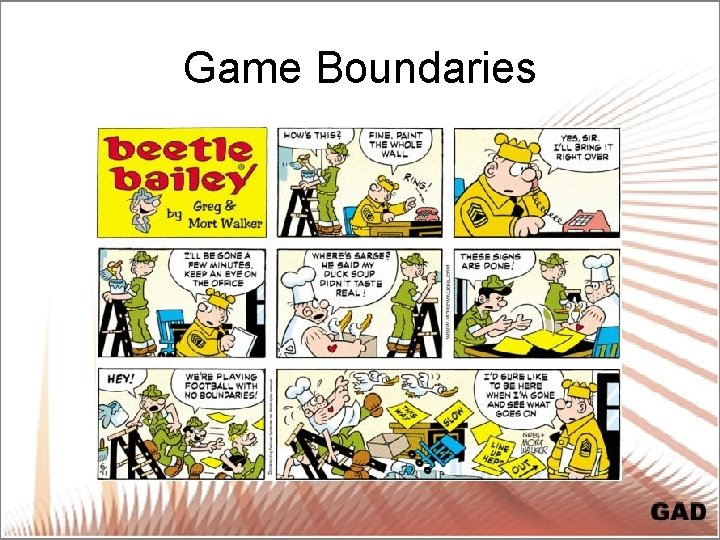 Game Boundaries 