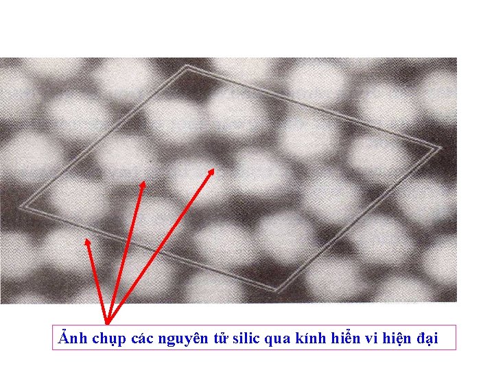Ảnh chụp các nguyên tử silic qua kính hiển vi hiện đại 