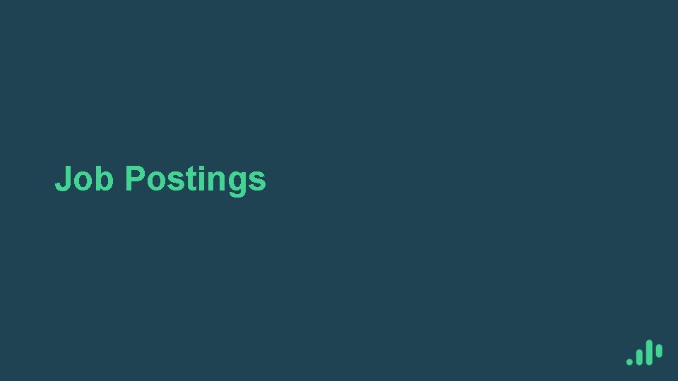 Job Postings 