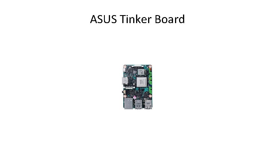 ASUS Tinker Board 