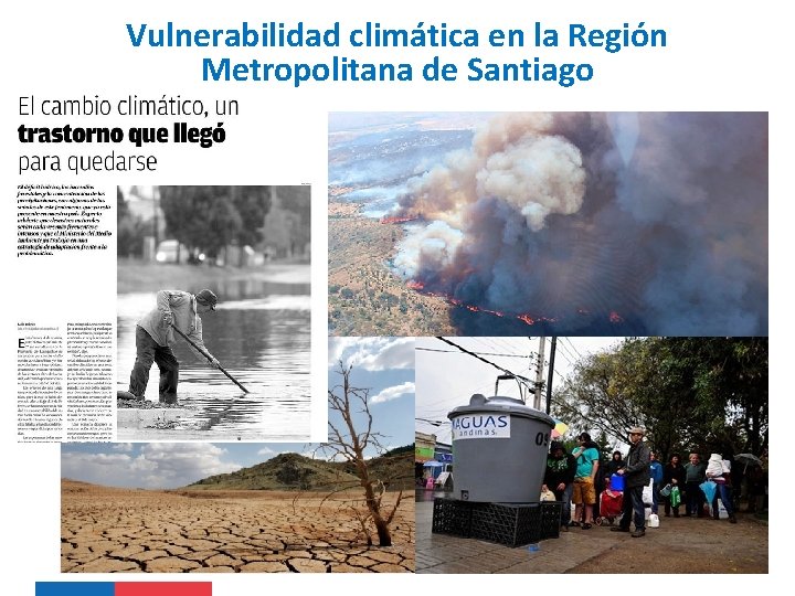 Vulnerabilidad climática en la Región Metropolitana de Santiago 