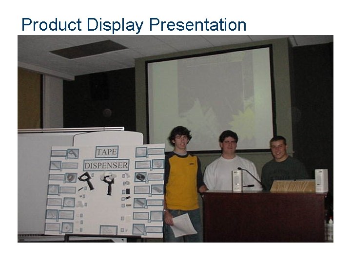 Product Display Presentation 