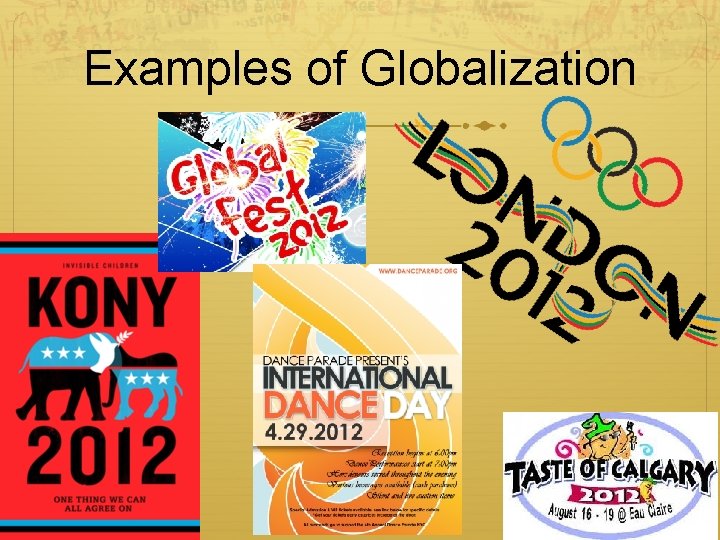 Examples of Globalization 