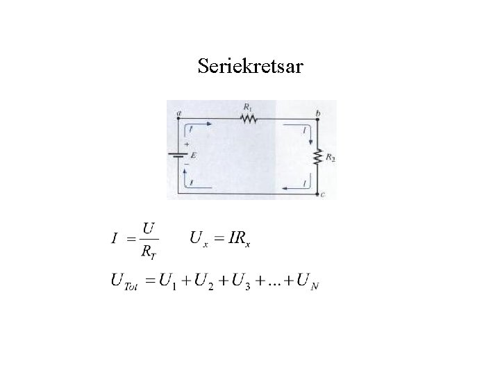 Seriekretsar 