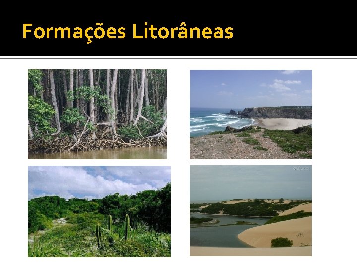 Formações Litorâneas 