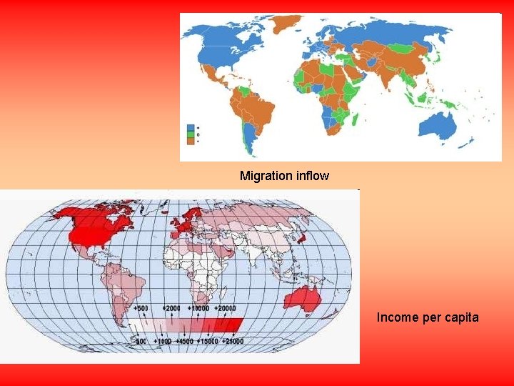 Migration inflow Income per capita 