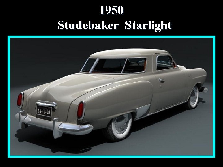 1950 Studebaker Starlight 