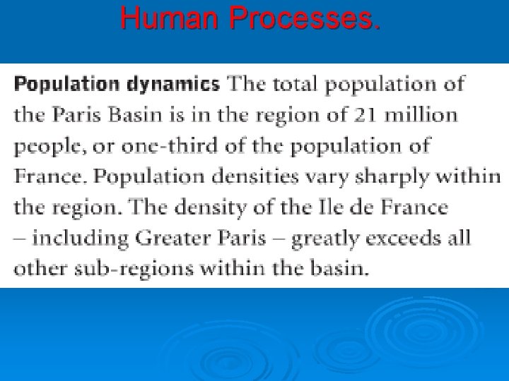 Human Processes. 