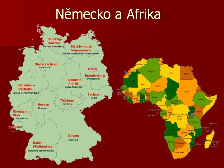 Německo a Afrika 