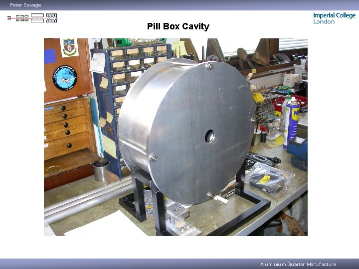 Peter Savage Pill Box Cavity Aluminium Quarter Manufacture 