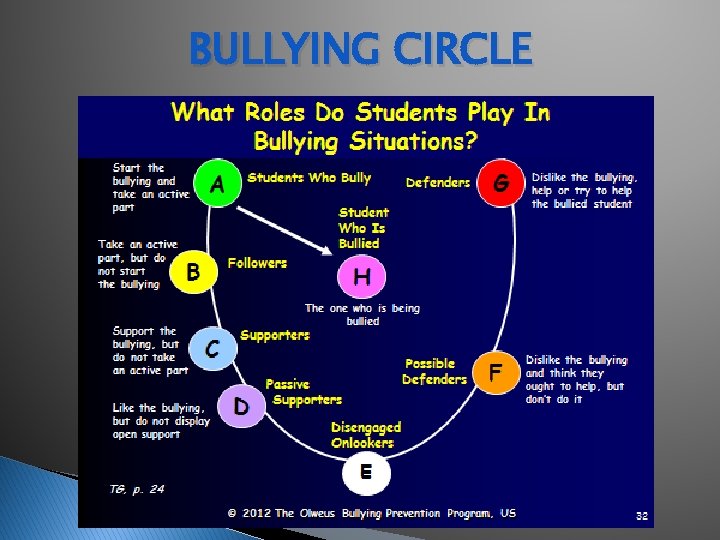 BULLYING CIRCLE 