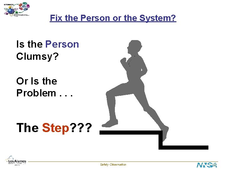 Fix the Person or the System? Is the Person Clumsy? Or Is the Problem.