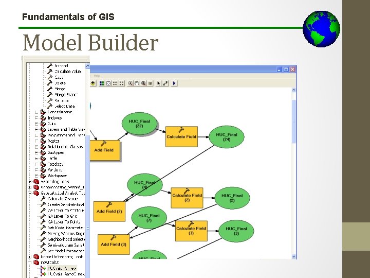 Fundamentals of GIS Model Builder 