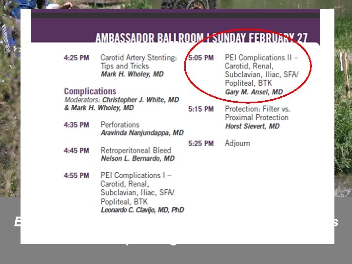 But Most do not, and the risk of a Bad Outcome is quite significant.