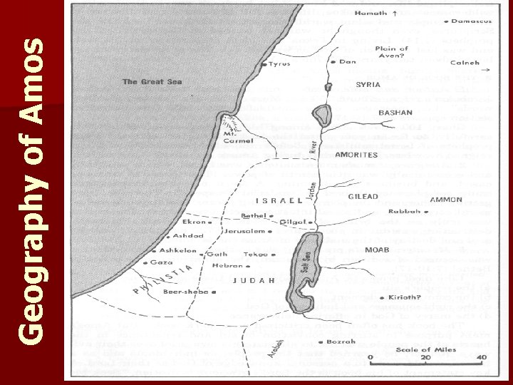 Geography of Amos 