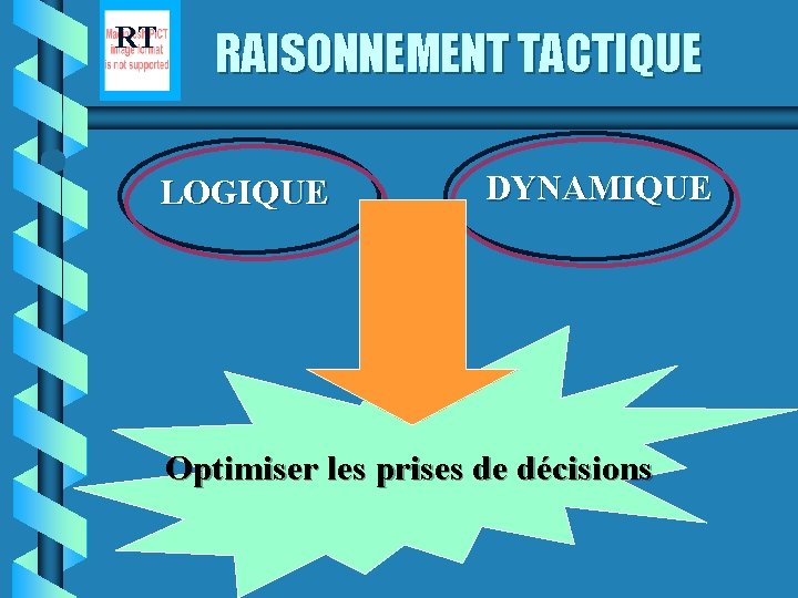 RT RAISONNEMENT TACTIQUE LOGIQUE DYNAMIQUE Optimiser les prises de décisions 