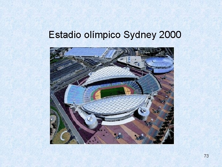  Estadio olímpico Sydney 2000 73 