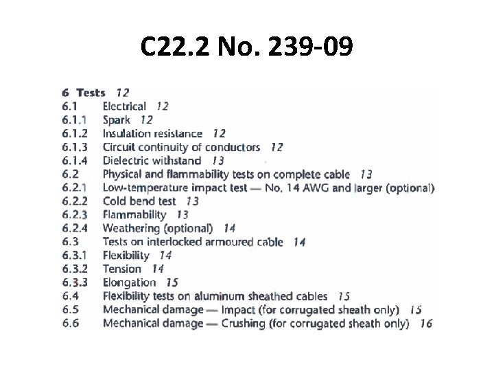 C 22. 2 No. 239 -09 