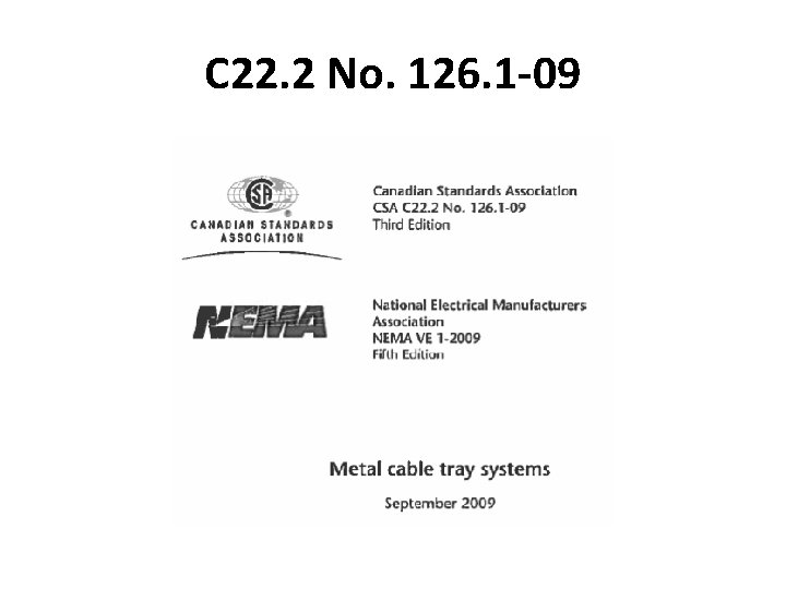 C 22. 2 No. 126. 1 -09 