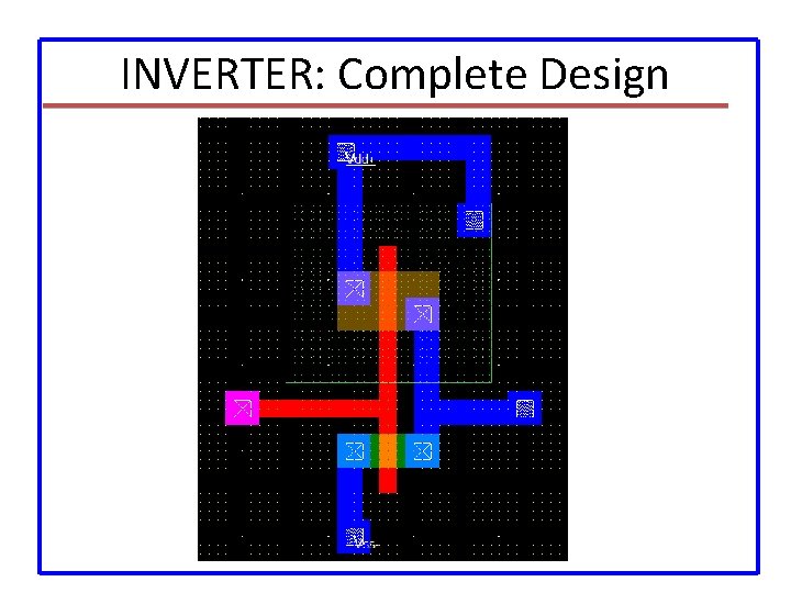 INVERTER: Complete Design 