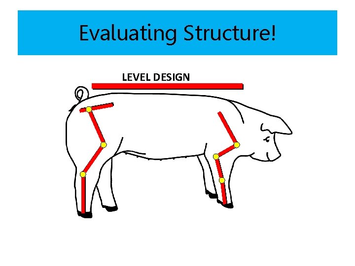 Evaluating Structure! LEVEL DESIGN 