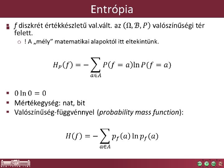 Entrópia § 