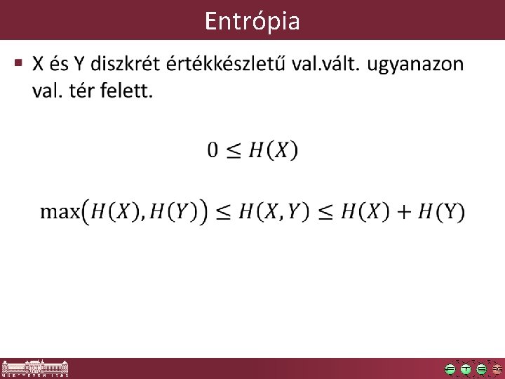 Entrópia § 