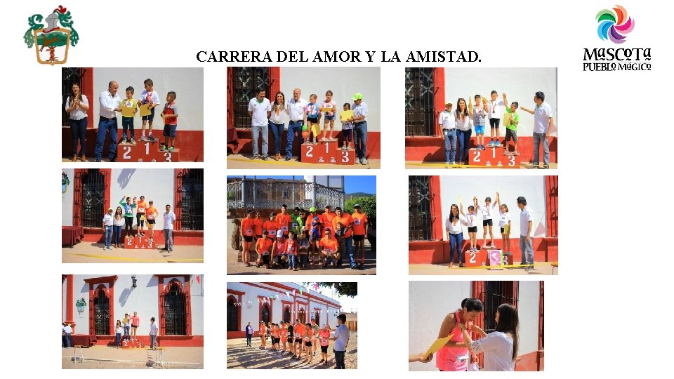 CARRERA DEL AMOR Y LA AMISTAD. 