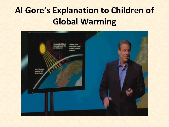 Al Gore’s Explanation to Children of Global Warming 