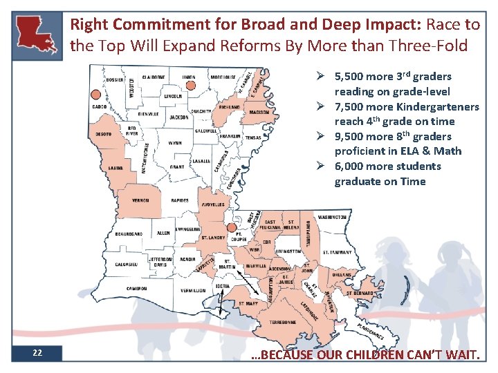 Right Commitment for Broad and Deep Impact: Race to the Top Will Expand Reforms