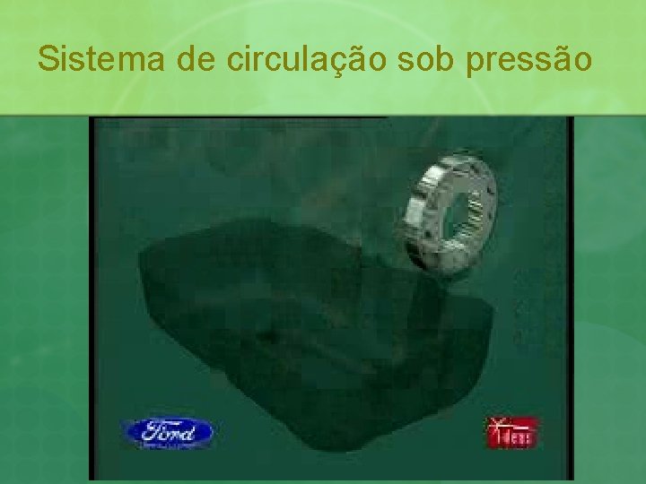 Sistema de circulação sob pressão 