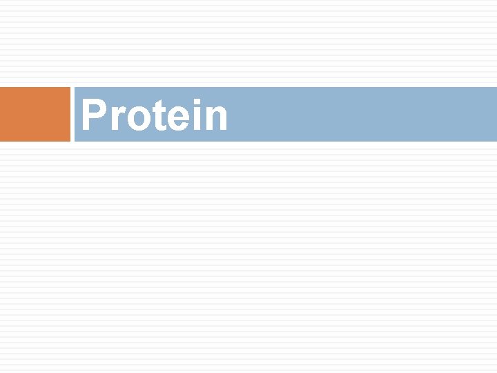 Protein 