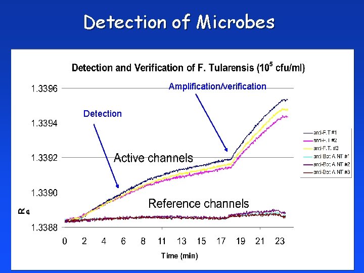 Detection of Microbes Amplification/verification Detection 