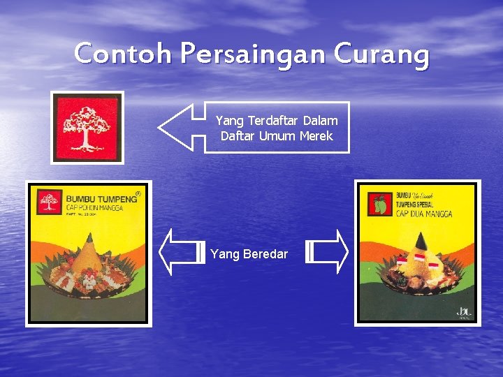 Contoh Persaingan Curang Yang Terdaftar Dalam Daftar Umum Merek Yang Beredar 