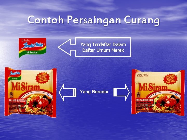 Contoh Persaingan Curang Yang Terdaftar Dalam Daftar Umum Merek Yang Beredar 