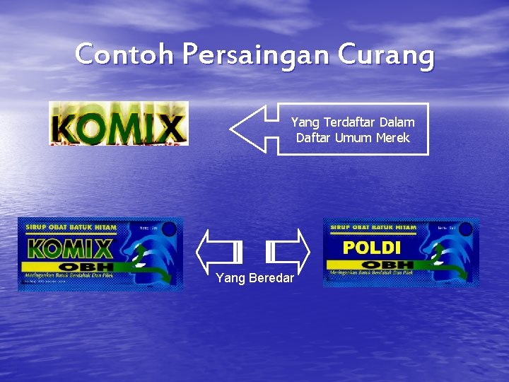 Contoh Persaingan Curang Yang Terdaftar Dalam Daftar Umum Merek Yang Beredar 