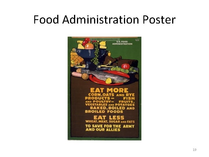 Food Administration Poster 19 