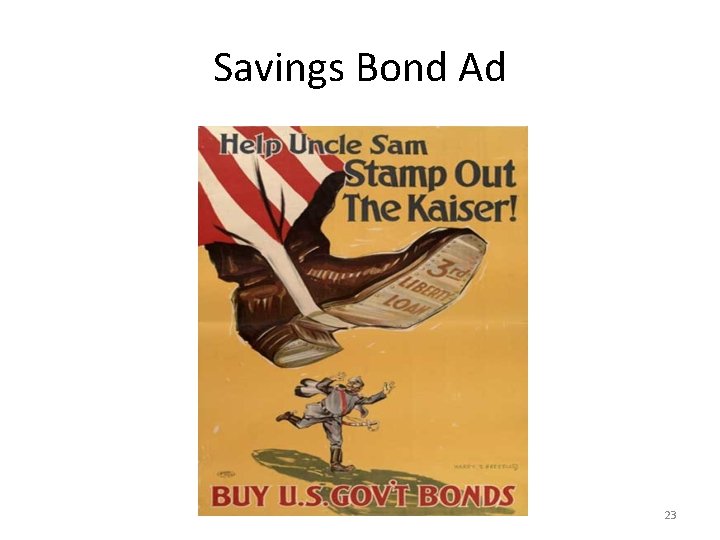 Savings Bond Ad 23 