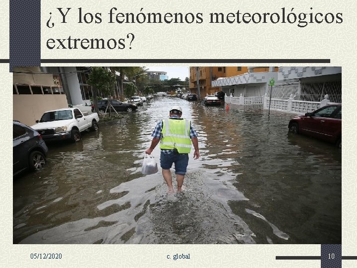 ¿Y los fenómenos meteorológicos extremos? 05/12/2020 c. global 10 